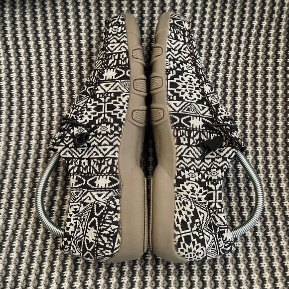 Roper Chillin black/white driving moc loafer women’s shoe size 10 - Picture 9 of 10